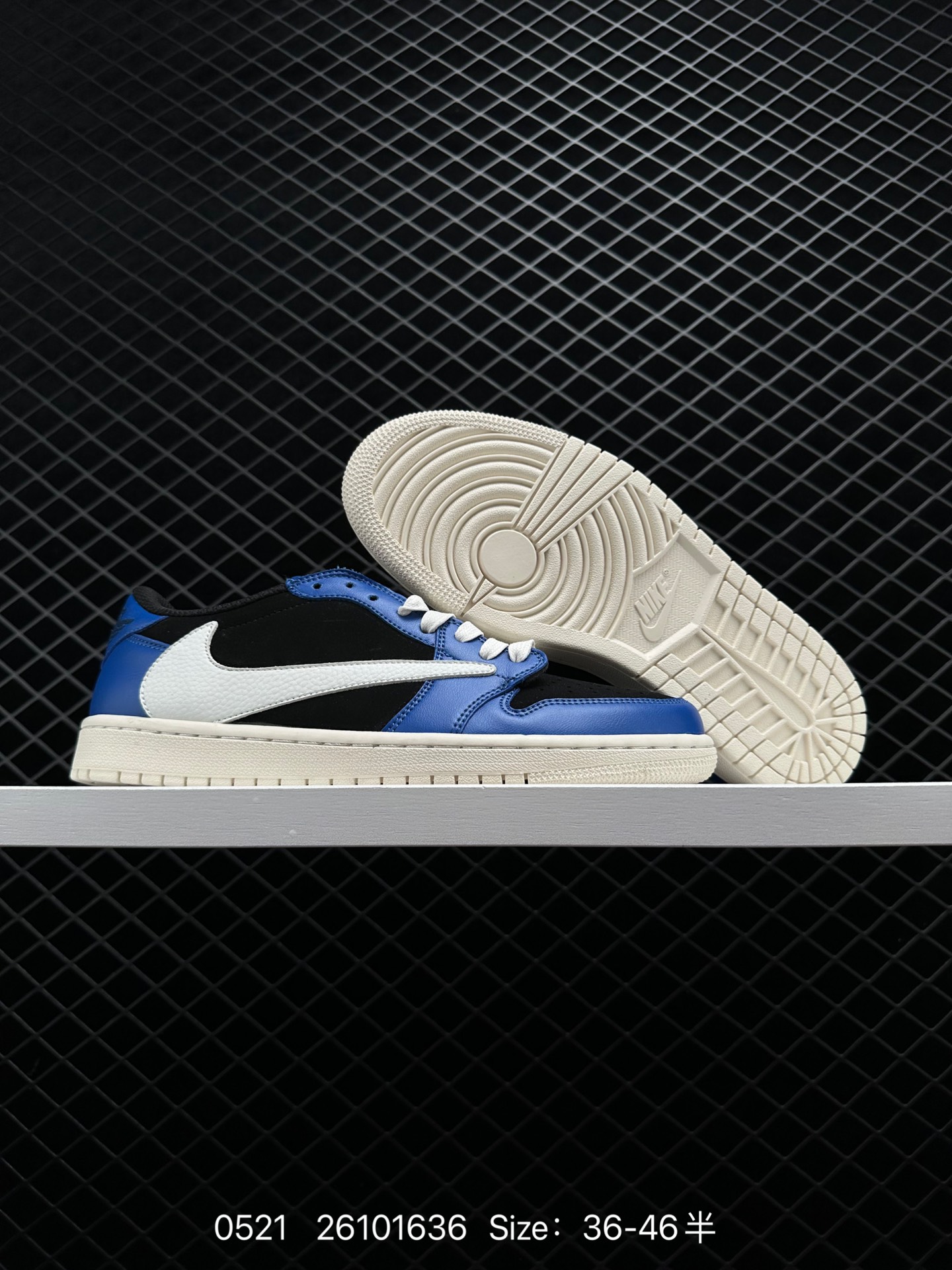 fragment design x Travis Scott x Nike Air Jordan 1 Low OG SP